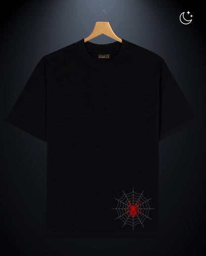 Spider Net Reflect Tees-Regular Fit