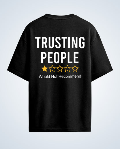Trusting People - Premium Women Oversized Tees
