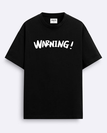 Warning-Oversized T-Shirt (Copy)