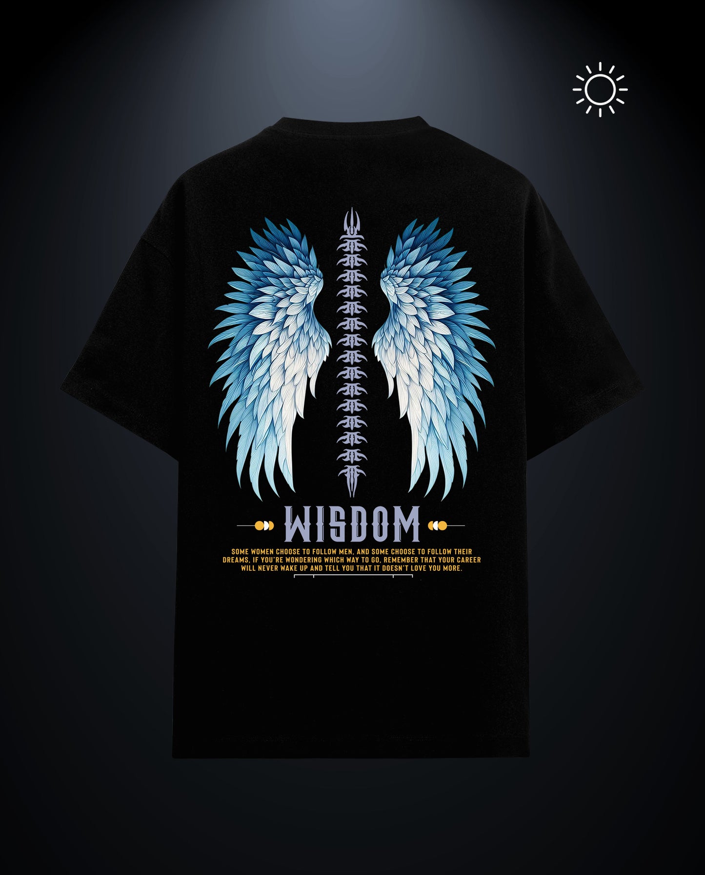Wisdom  - Premium Men Regular Fit Tees
