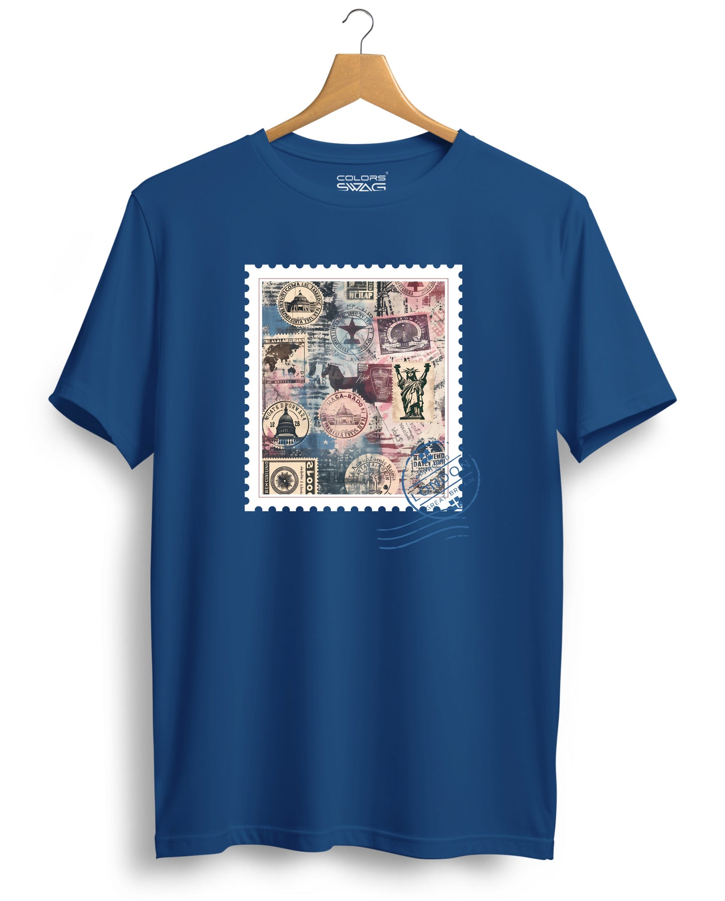 Stamp world Graphic Tees