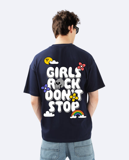 Girls Rock - oversized T-shirt