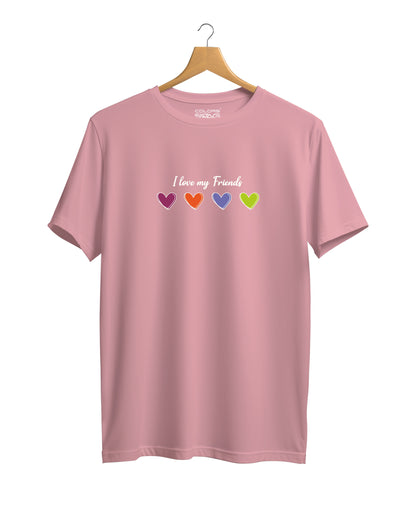 I Love my Friends Graphic T-Shirt - Regular Fit