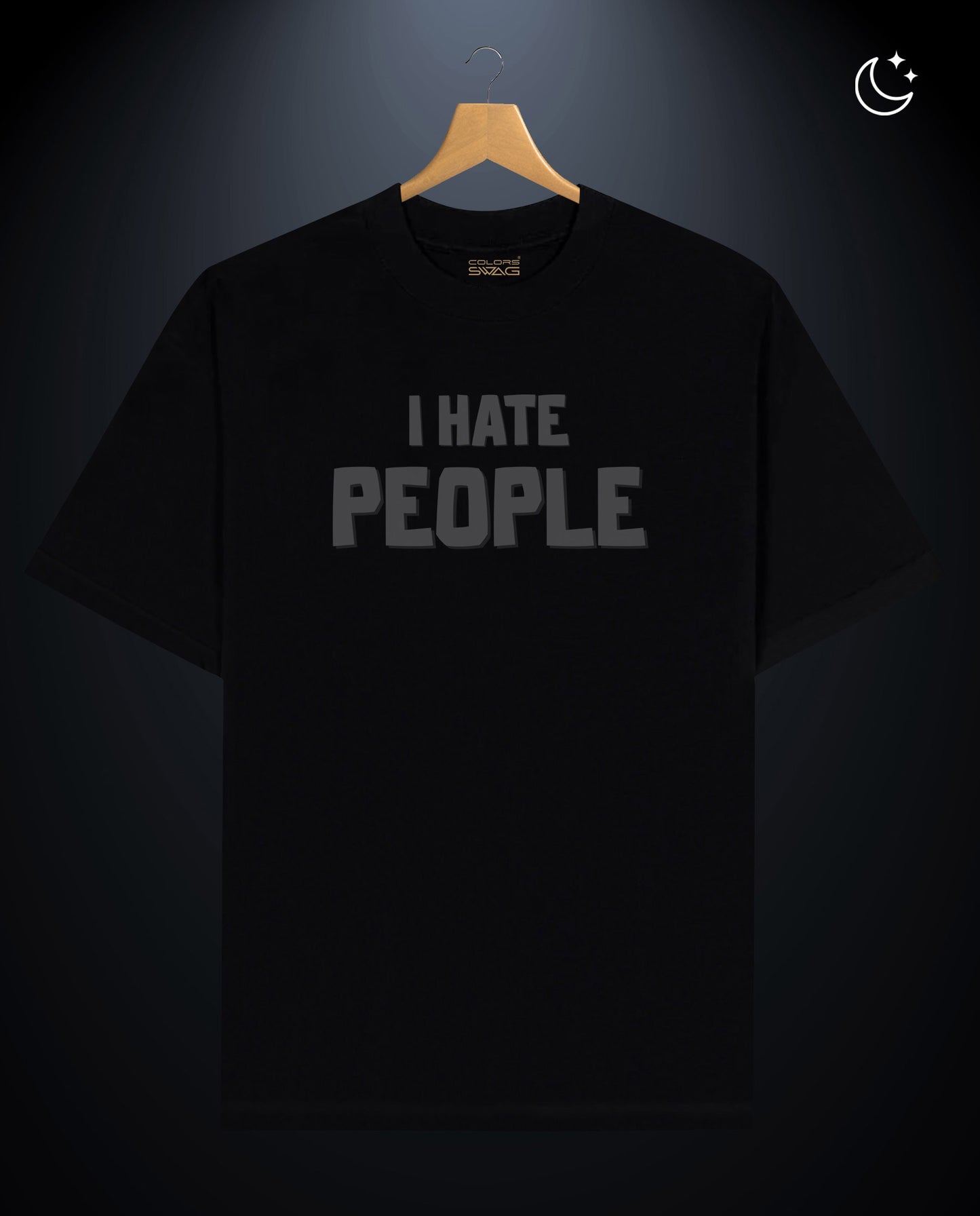 I hate the people Reflect-Regular Fit