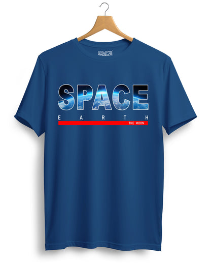 Space Earth Graphic Tees