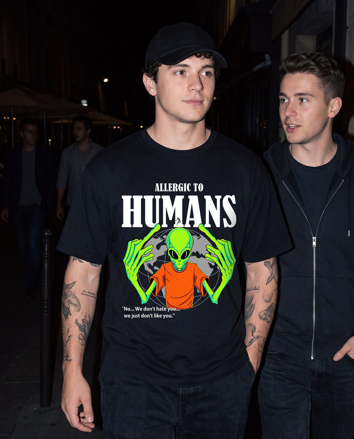 Alien - Men Regular Fit Tees