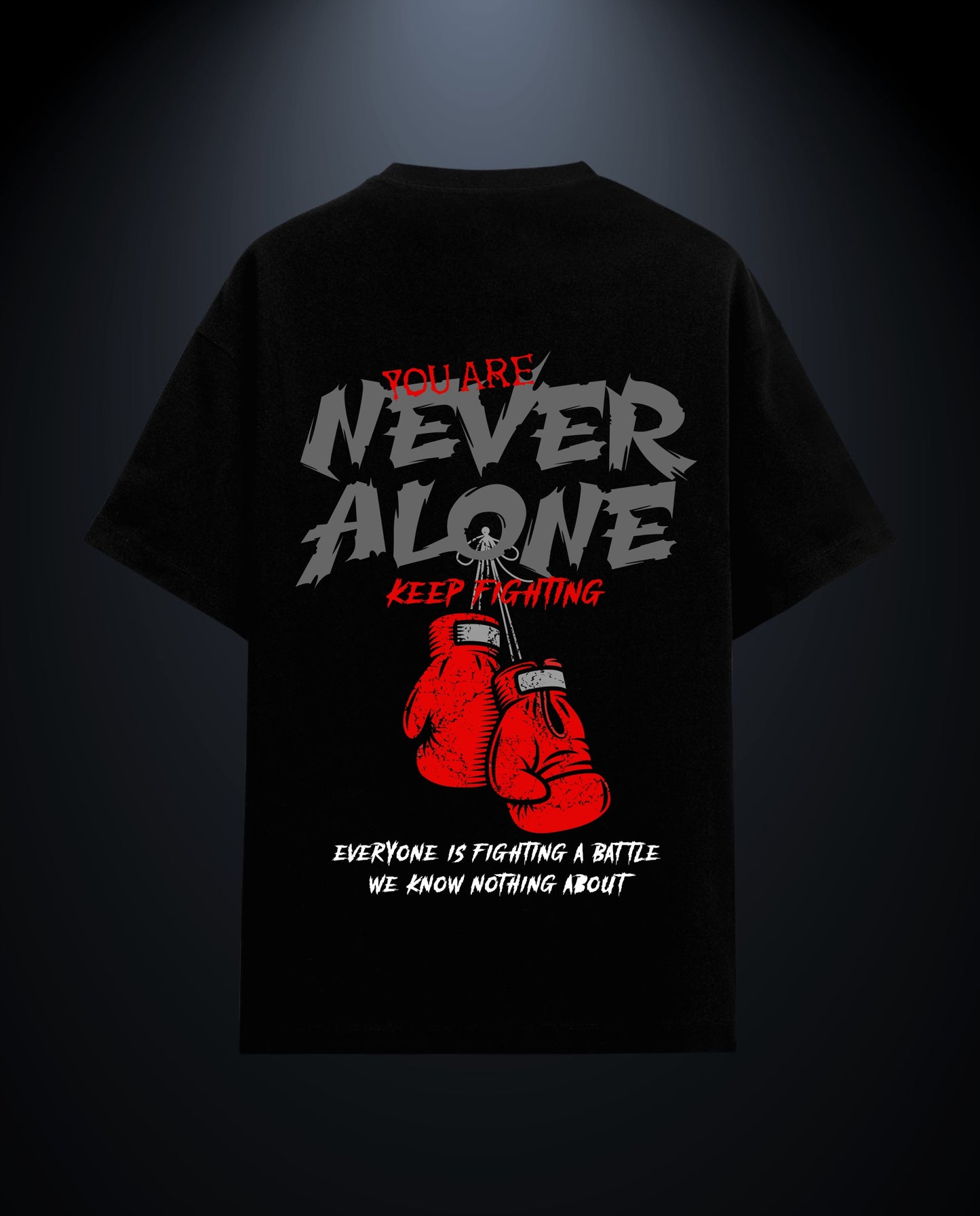 Never Alone - Plus Size Regular Fit Tees