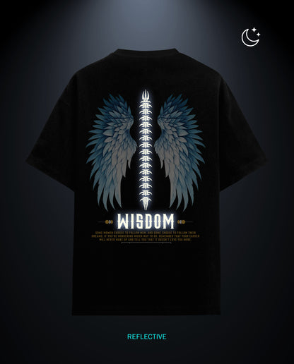 Wisdom - Premium Men Oversized Tees