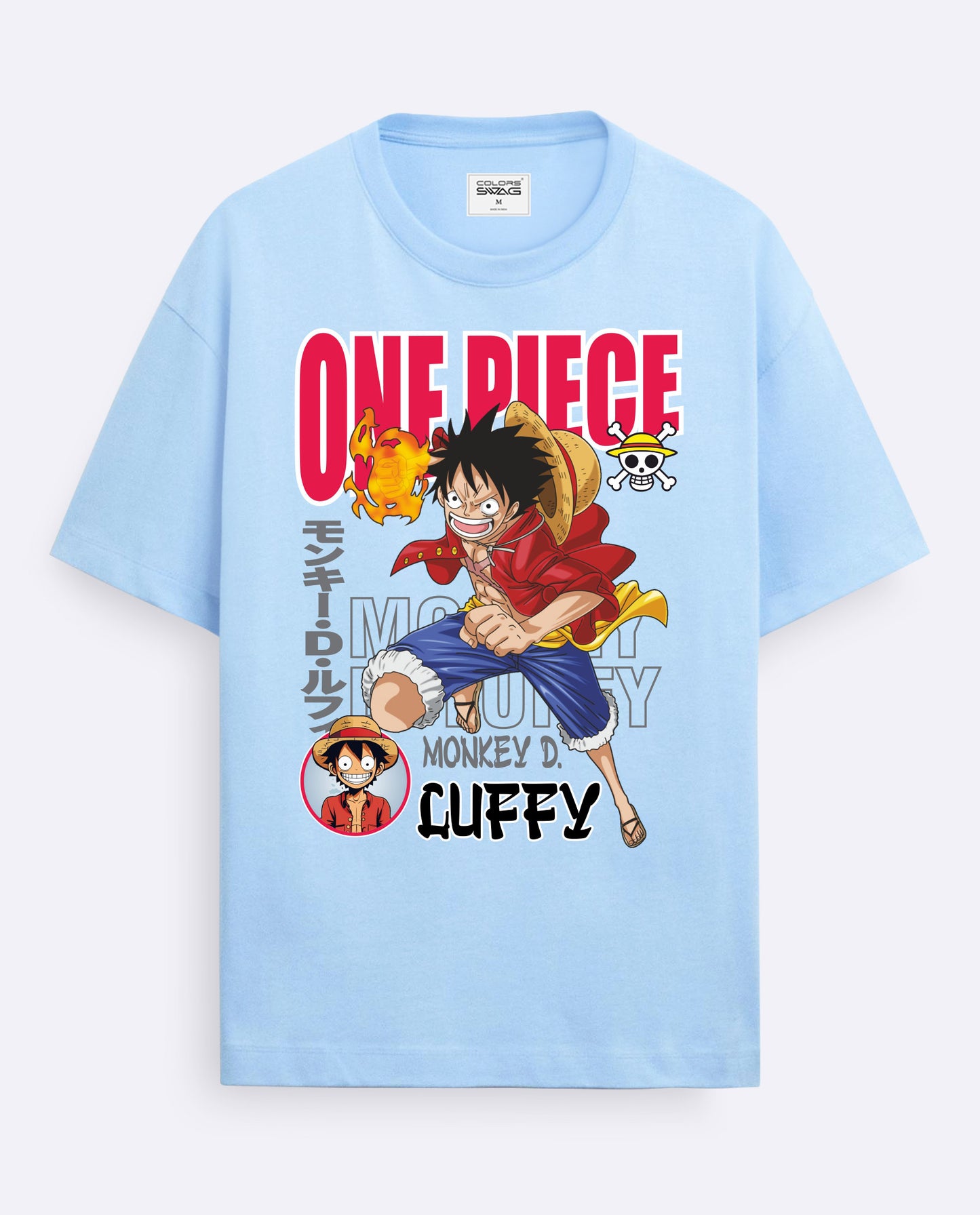 One Piece Luffy-Oversized T-Shirt