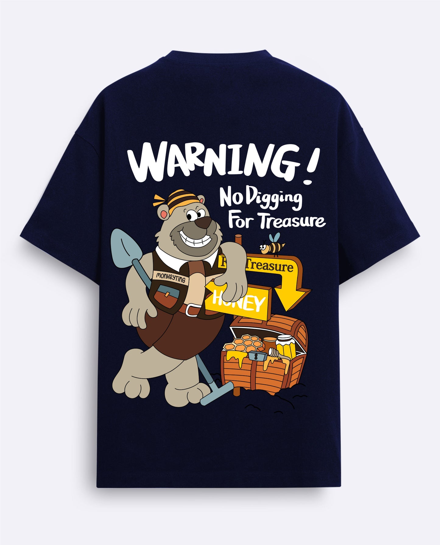 Warning-Oversized T-Shirt (Copy)