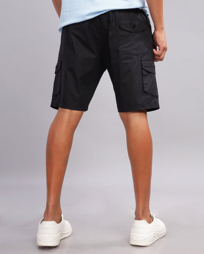 Plain Tussar Shorts 3