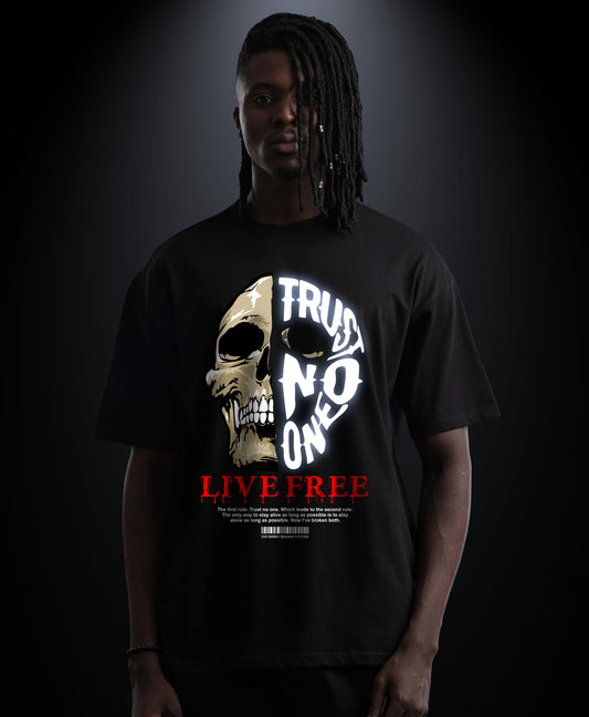 Trust No One - Premium Men Regular Fit Tees