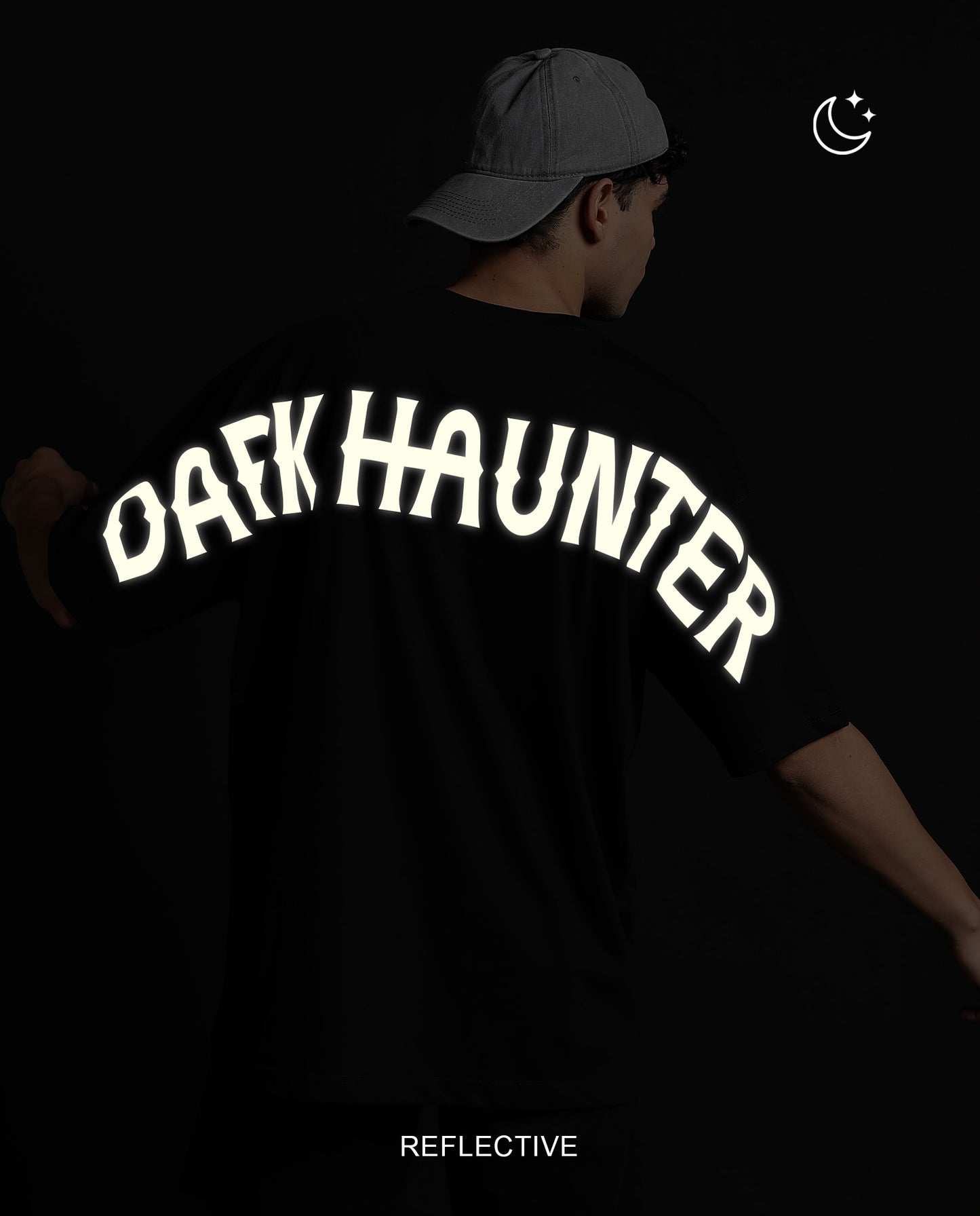 Haunted House - Premium Men Oversized Tees