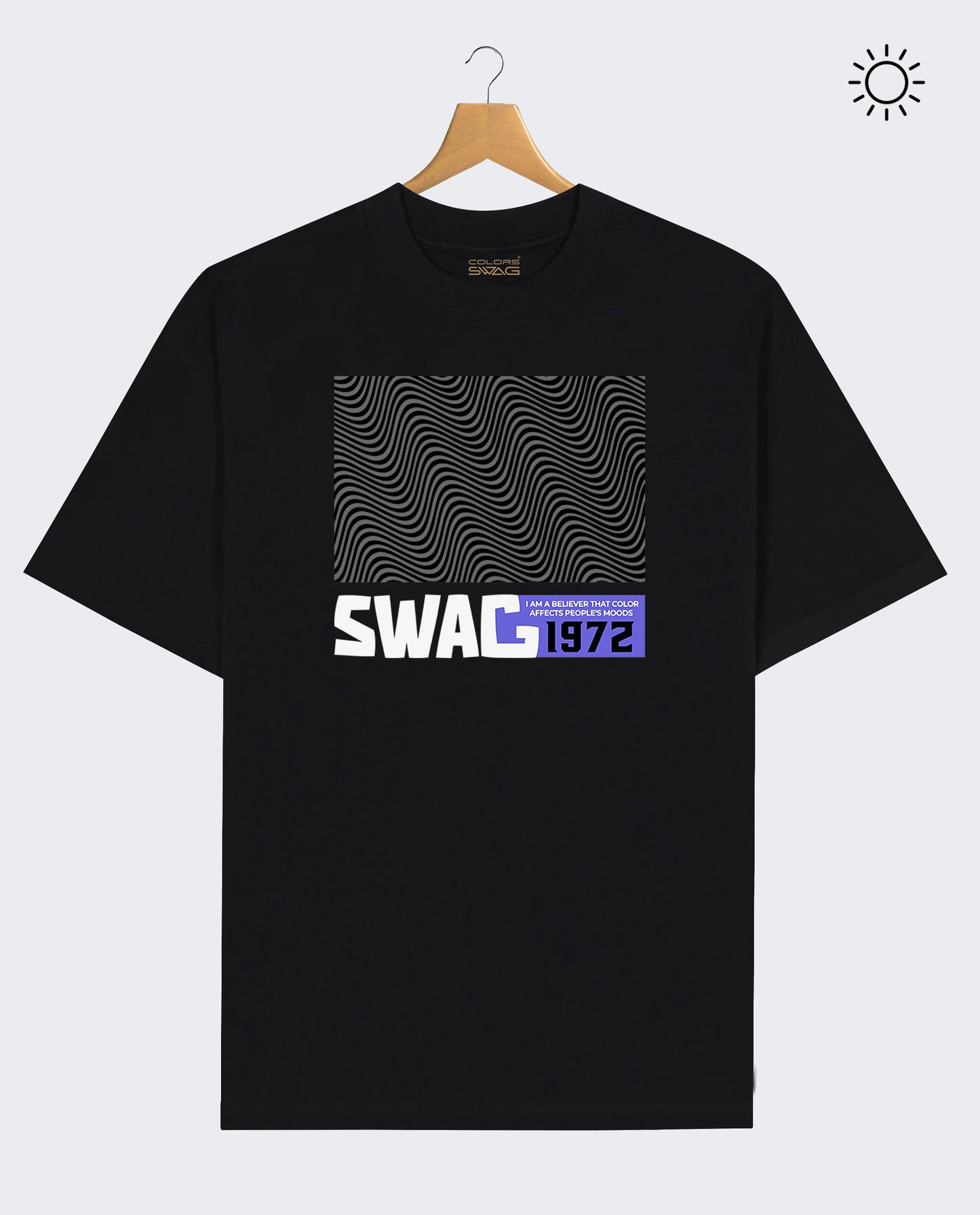 Zebra Swag Reflect Tees-Regular Fit