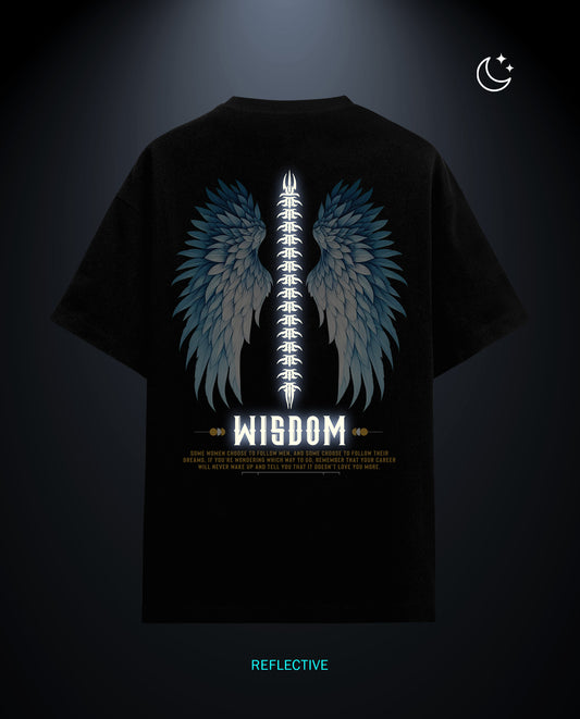 Wisdom  - Premium Men Regular Fit Tees