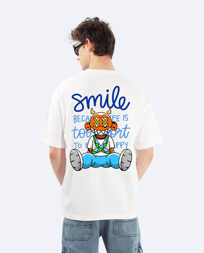 Smile-Oversized T-Shirt