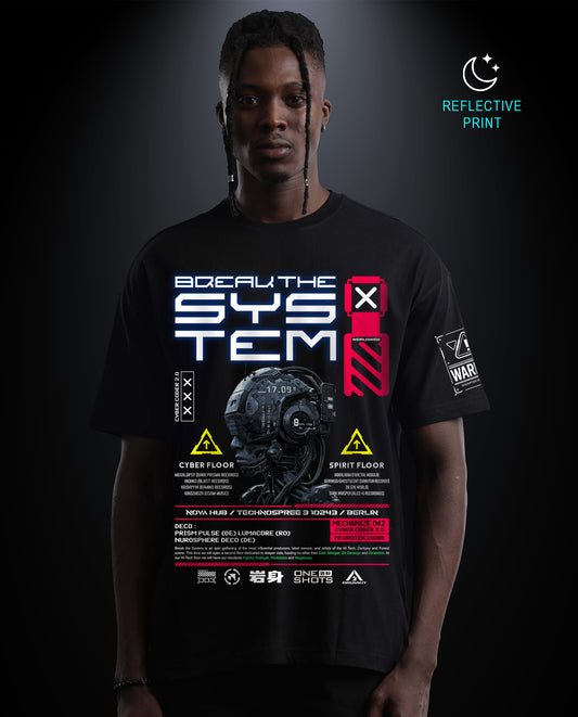 Break the system - Premium Men Regular Fit Tee