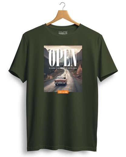 Open Life's a ride Graphic Tees