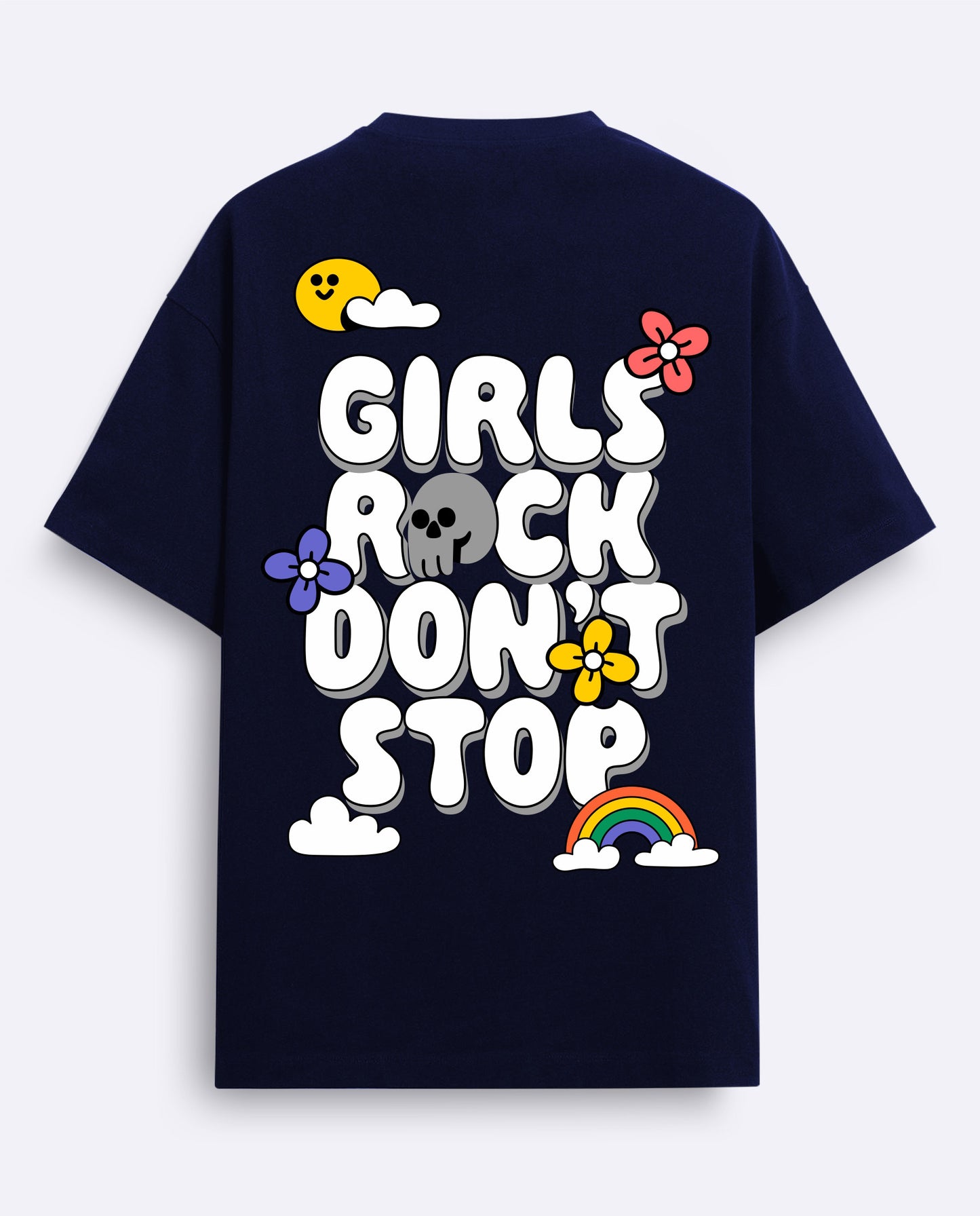 Girls Rock - oversized T-shirt