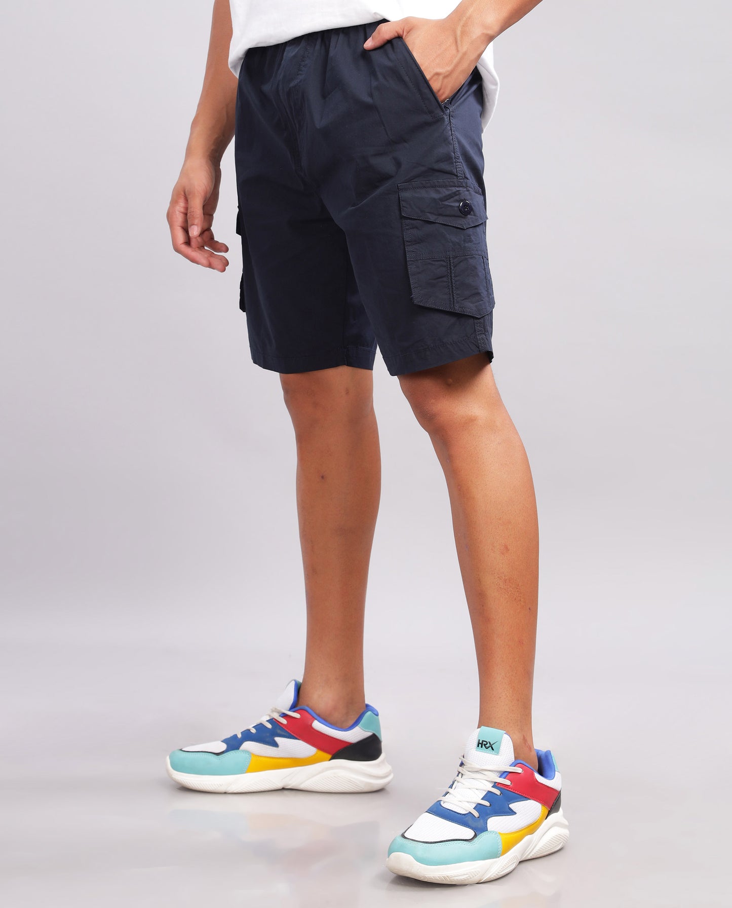 Plain Tussar Shorts 4