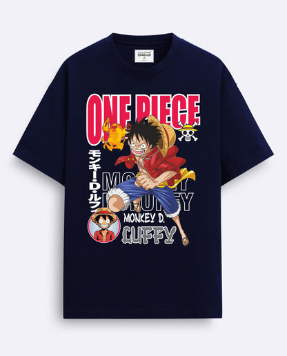 One Piece Luffy-Oversized T-Shirt