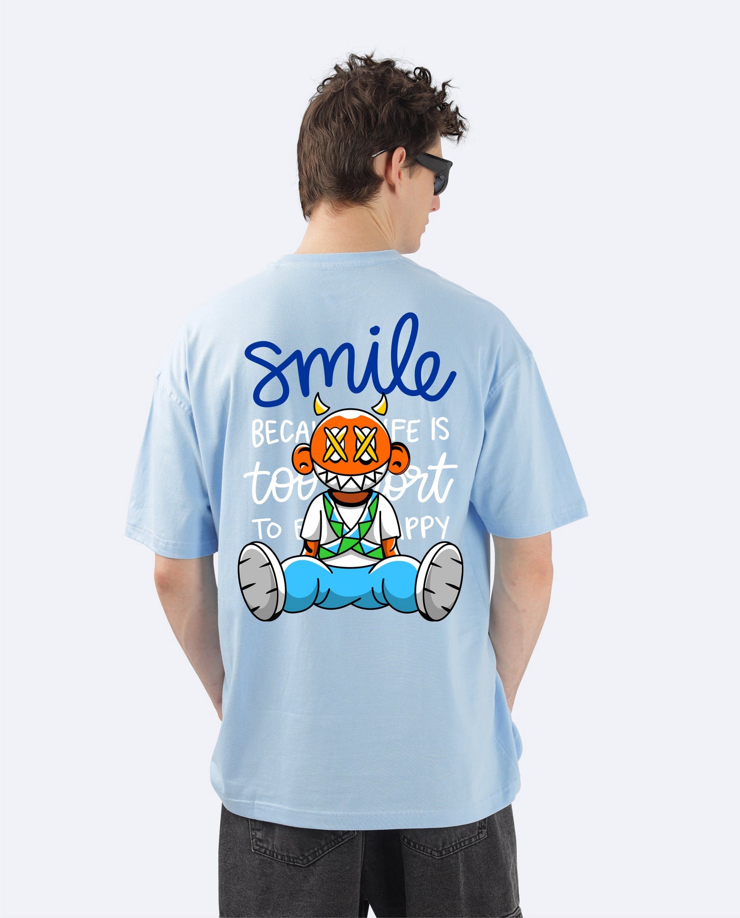 Smile-Oversized T-Shirt