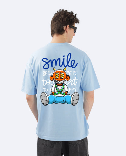 Smile-Oversized T-Shirt