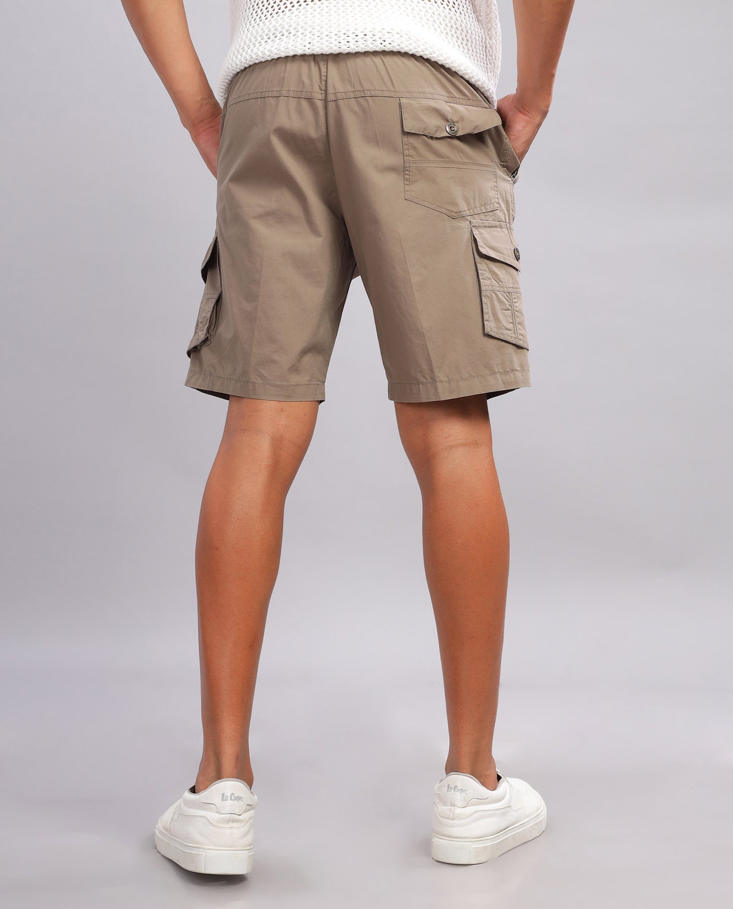 Plain Tussar Shorts 2