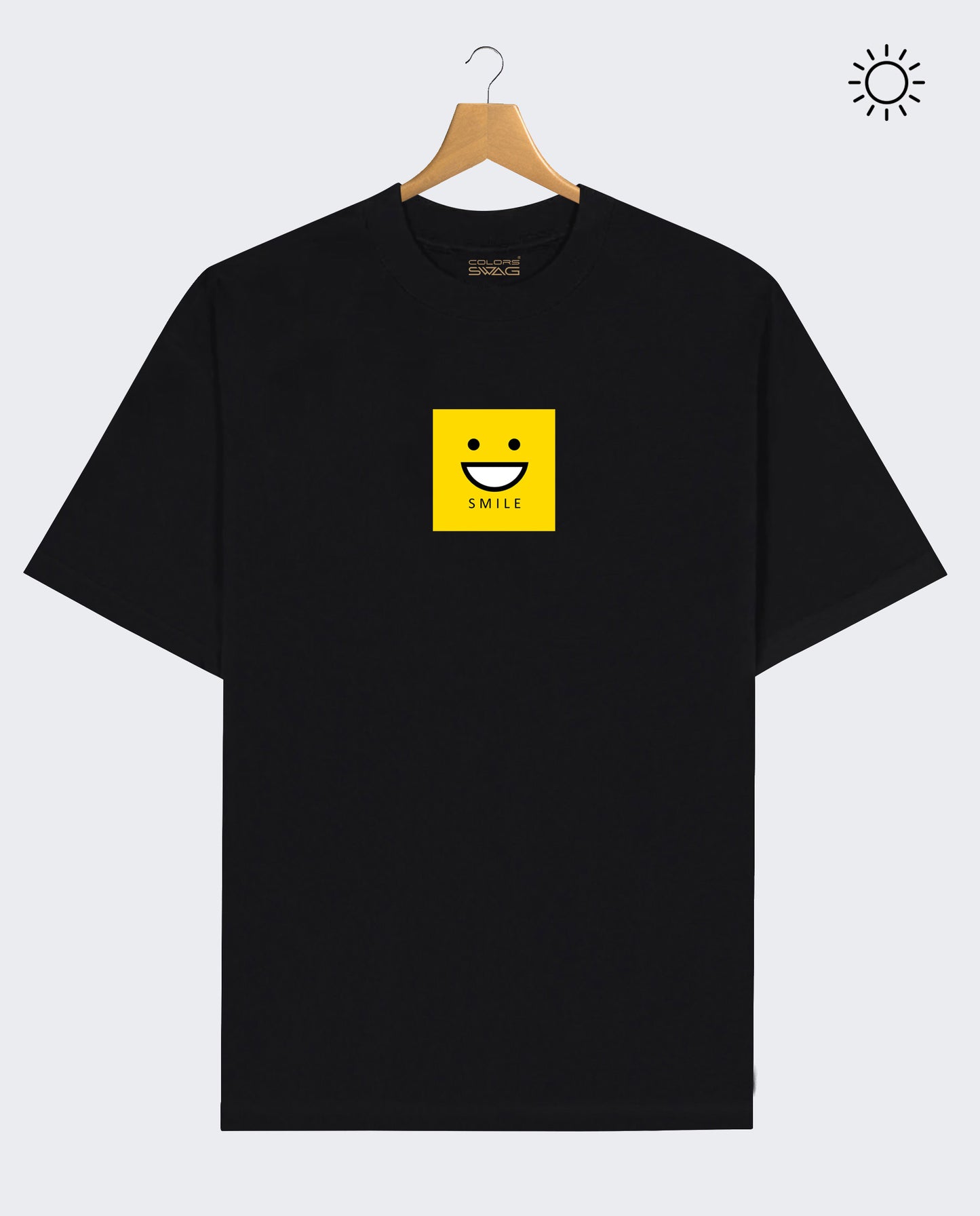 Smile Reflect Tees-Regular Fit