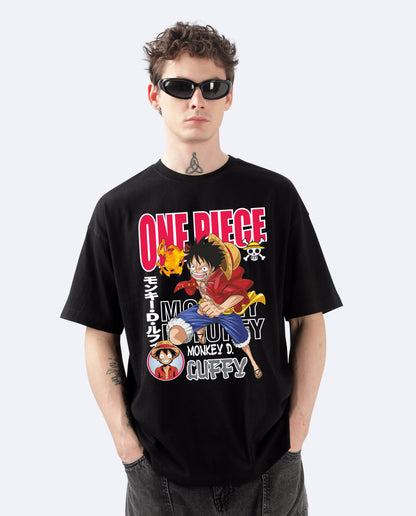 One Piece Luffy-Oversized T-Shirt