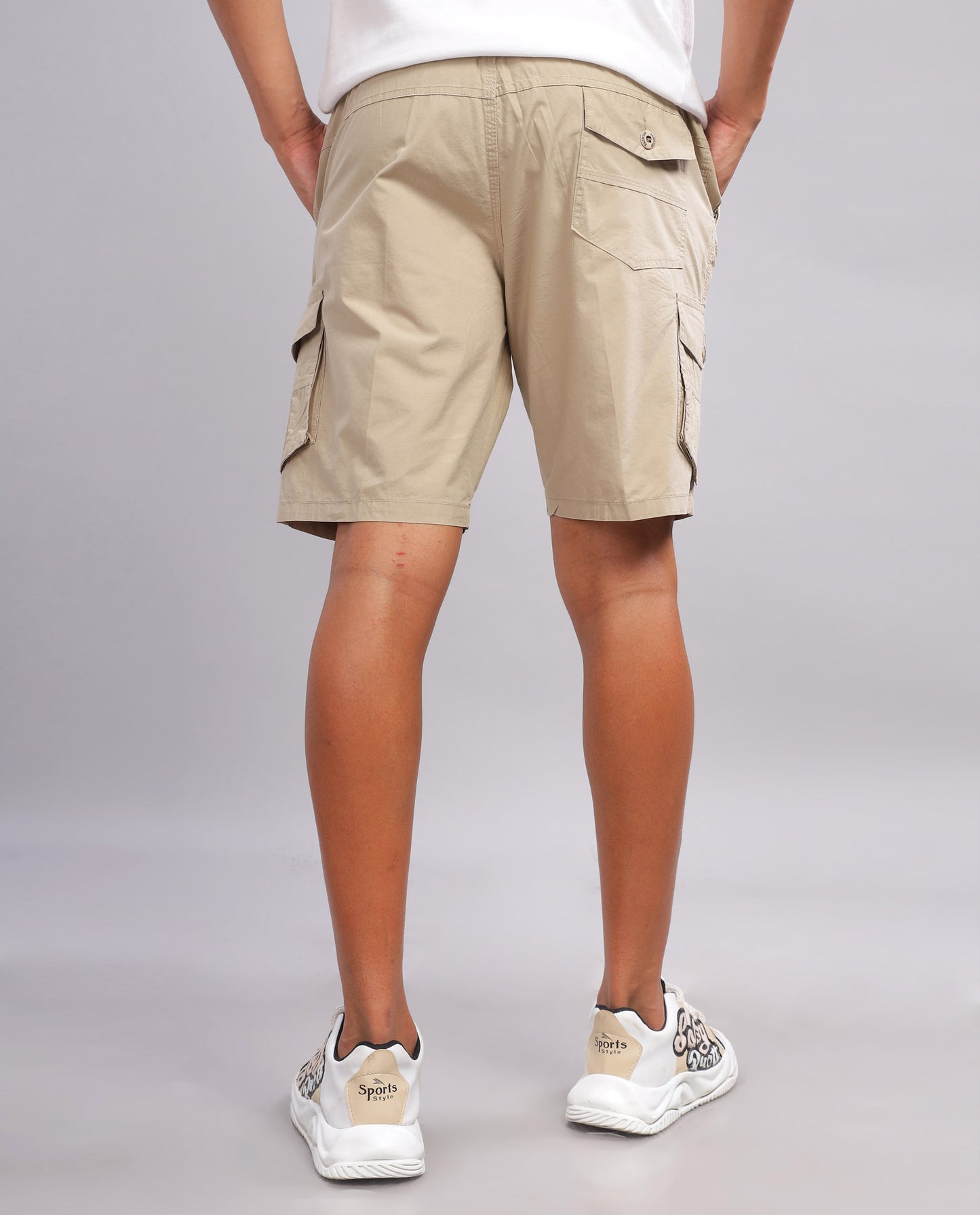 Plain Tussar Shorts