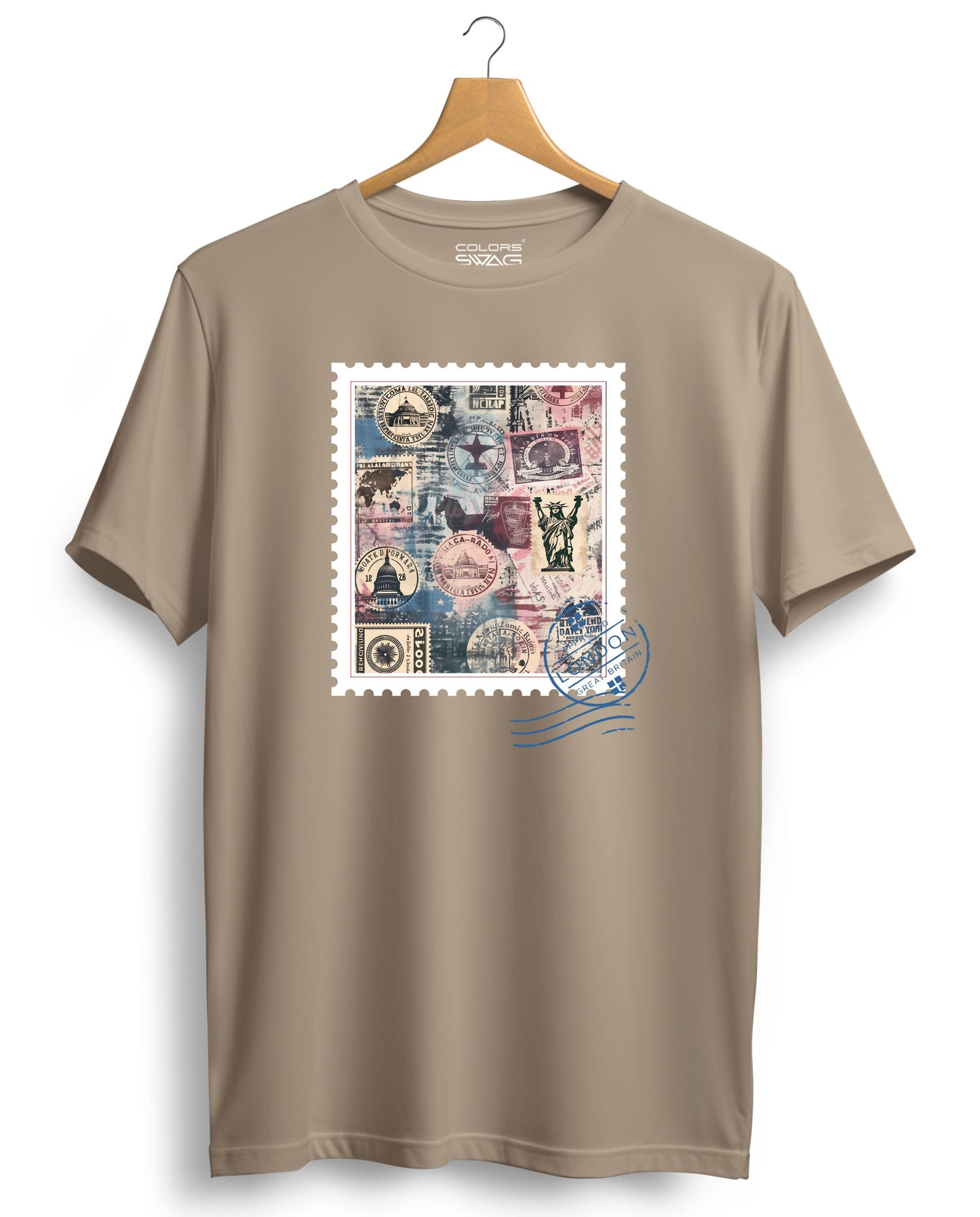 Stamp world Graphic Tees