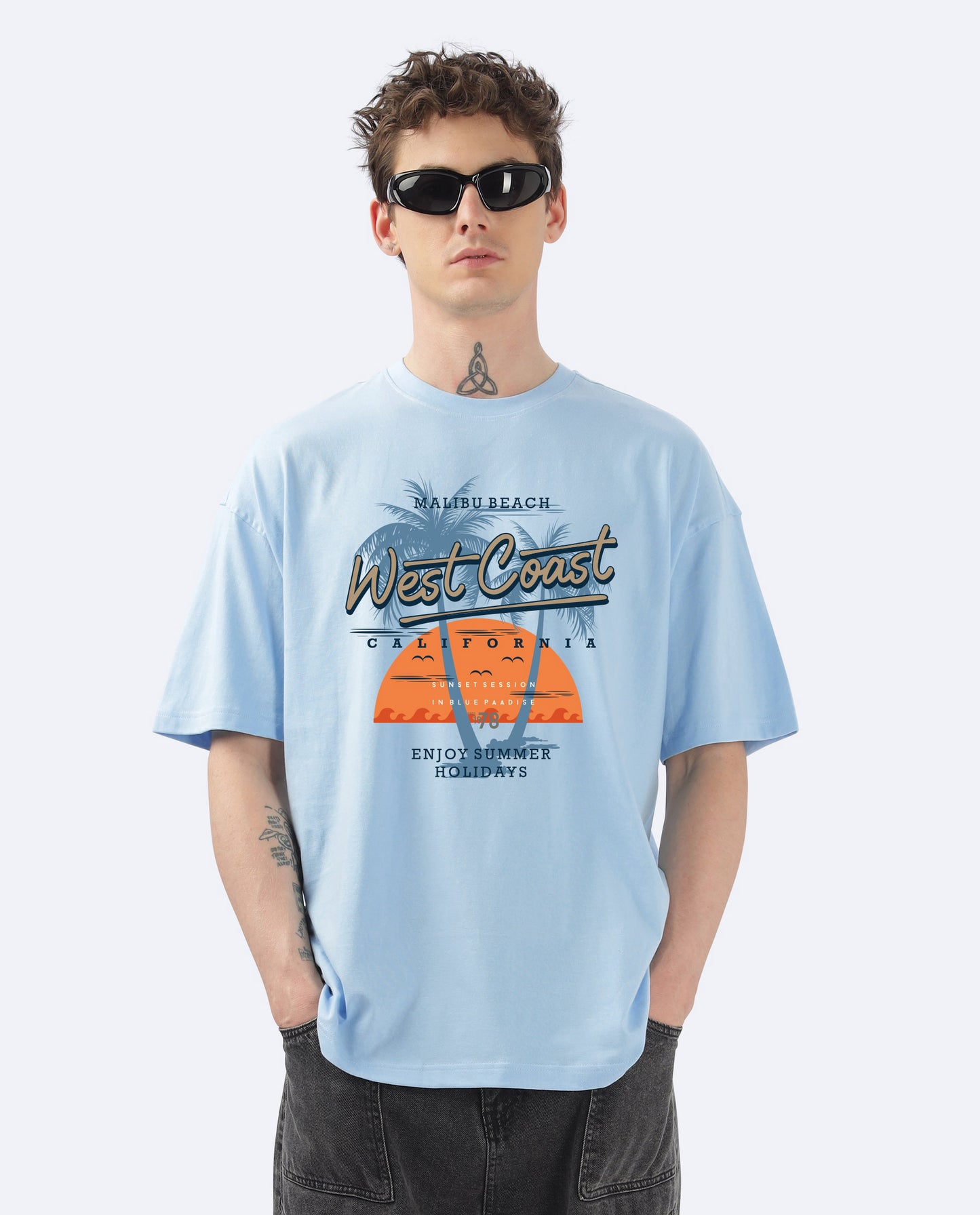 West Coast-Oversized T-Shirt