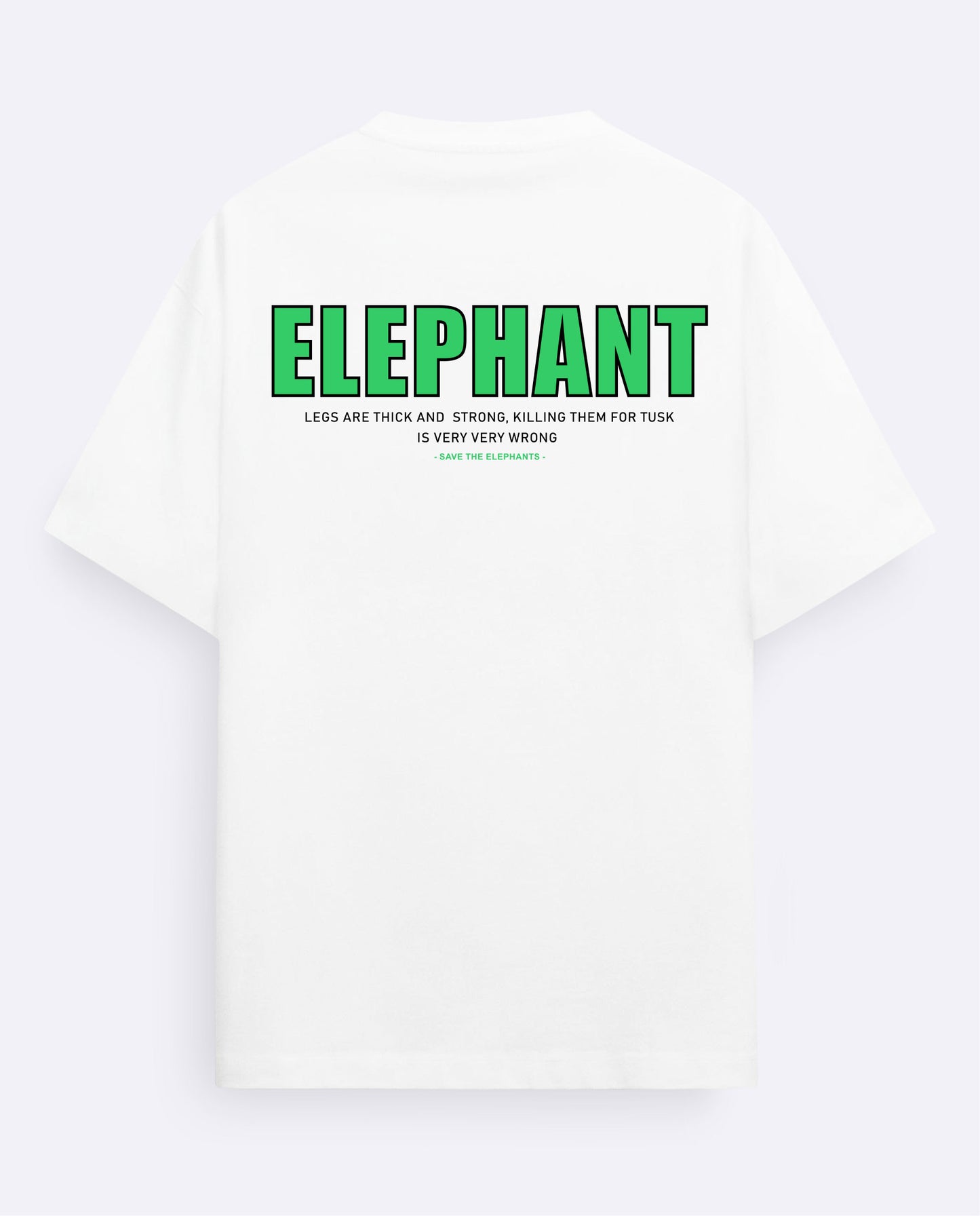 Elephant-Oversized T-Shirt