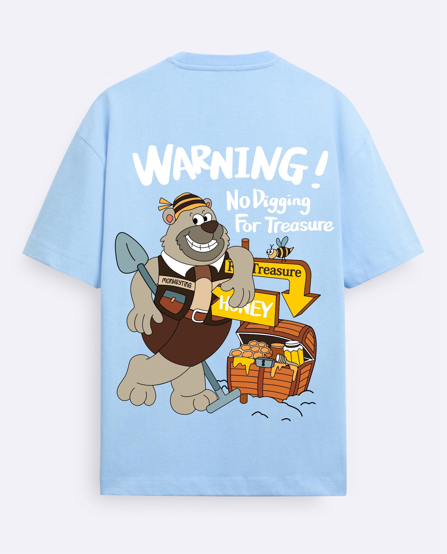 Warning-Oversized T-Shirt (Copy)