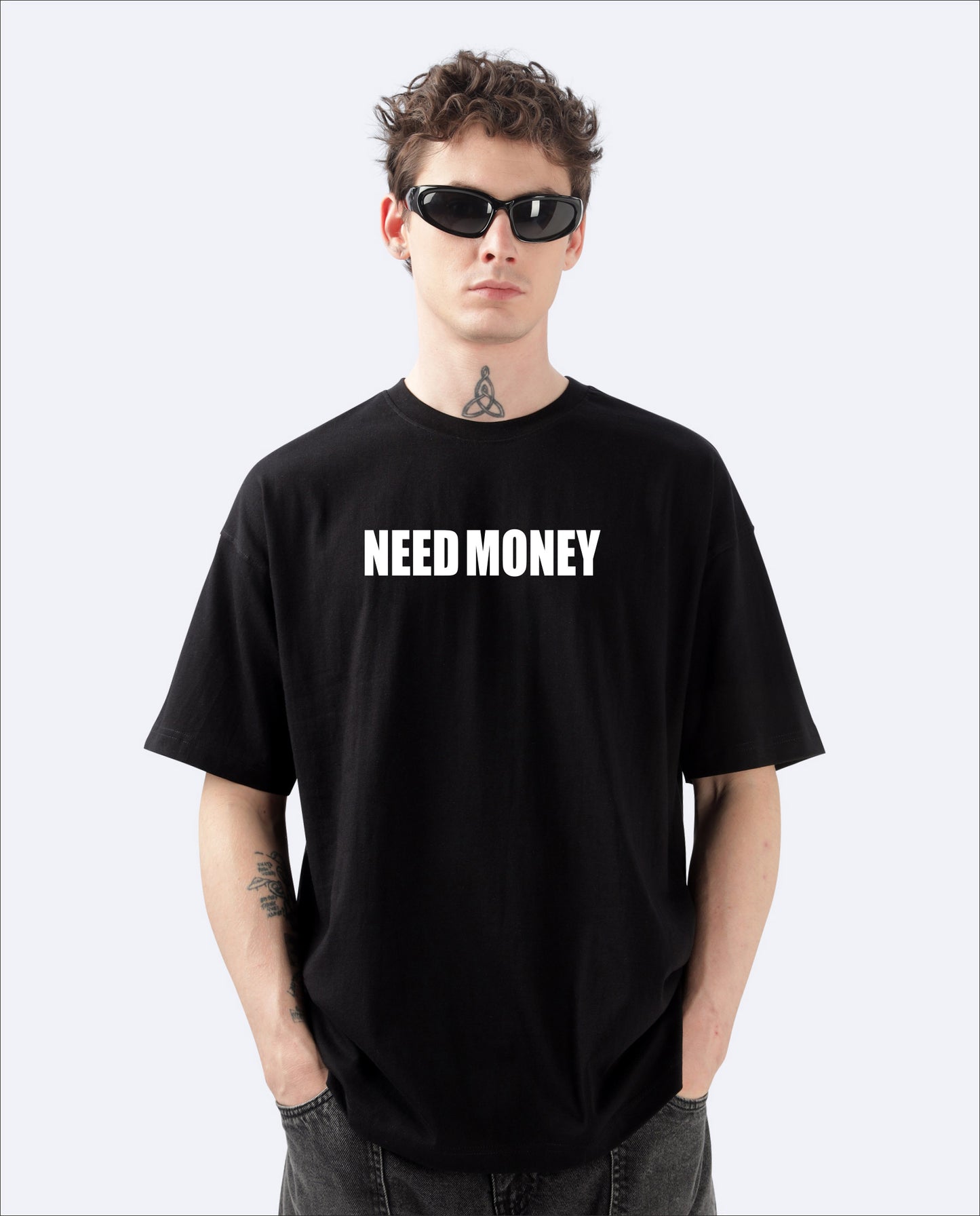 Need Money - oversized T-shirt