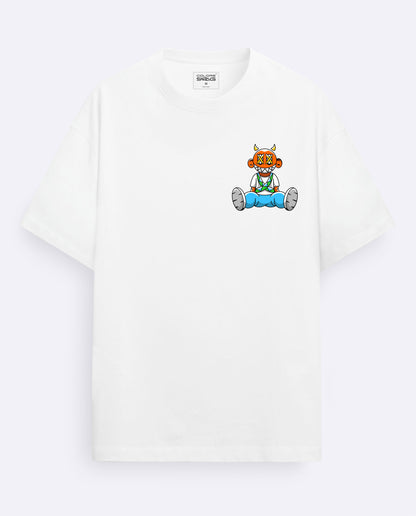 Smile-Oversized T-Shirt