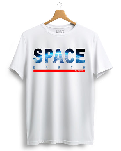 Space Earth Graphic Tees