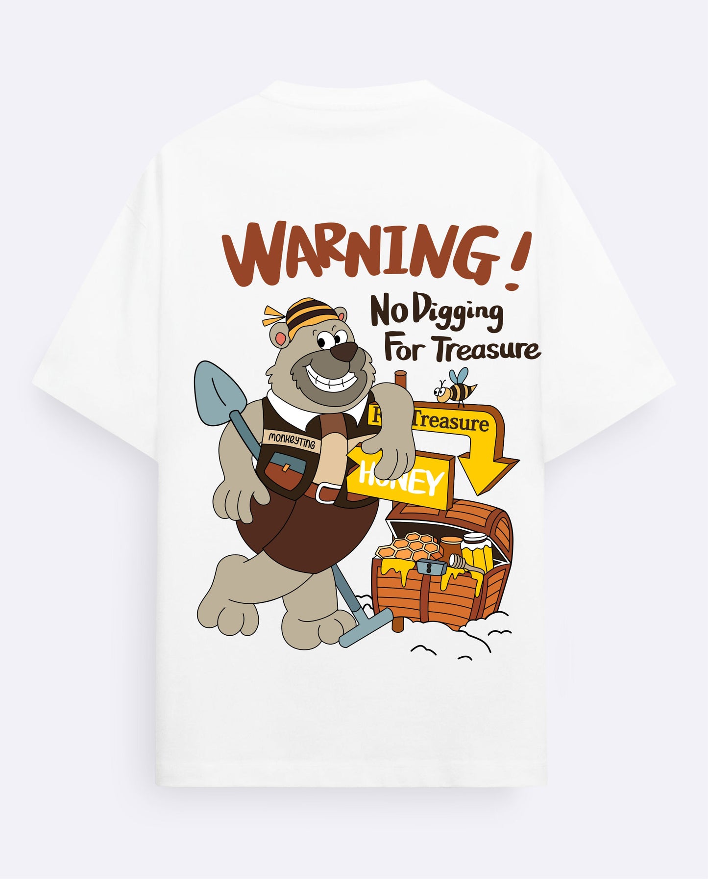 Warning-Oversized T-Shirt (Copy)