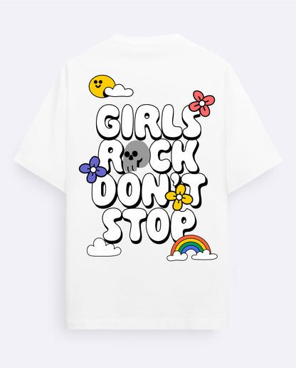 Girls Rock - oversized T-shirt