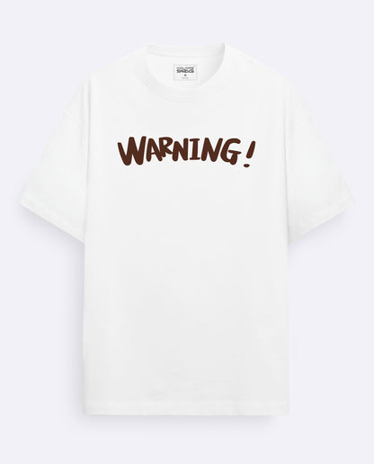 Warning-Oversized T-Shirt (Copy)