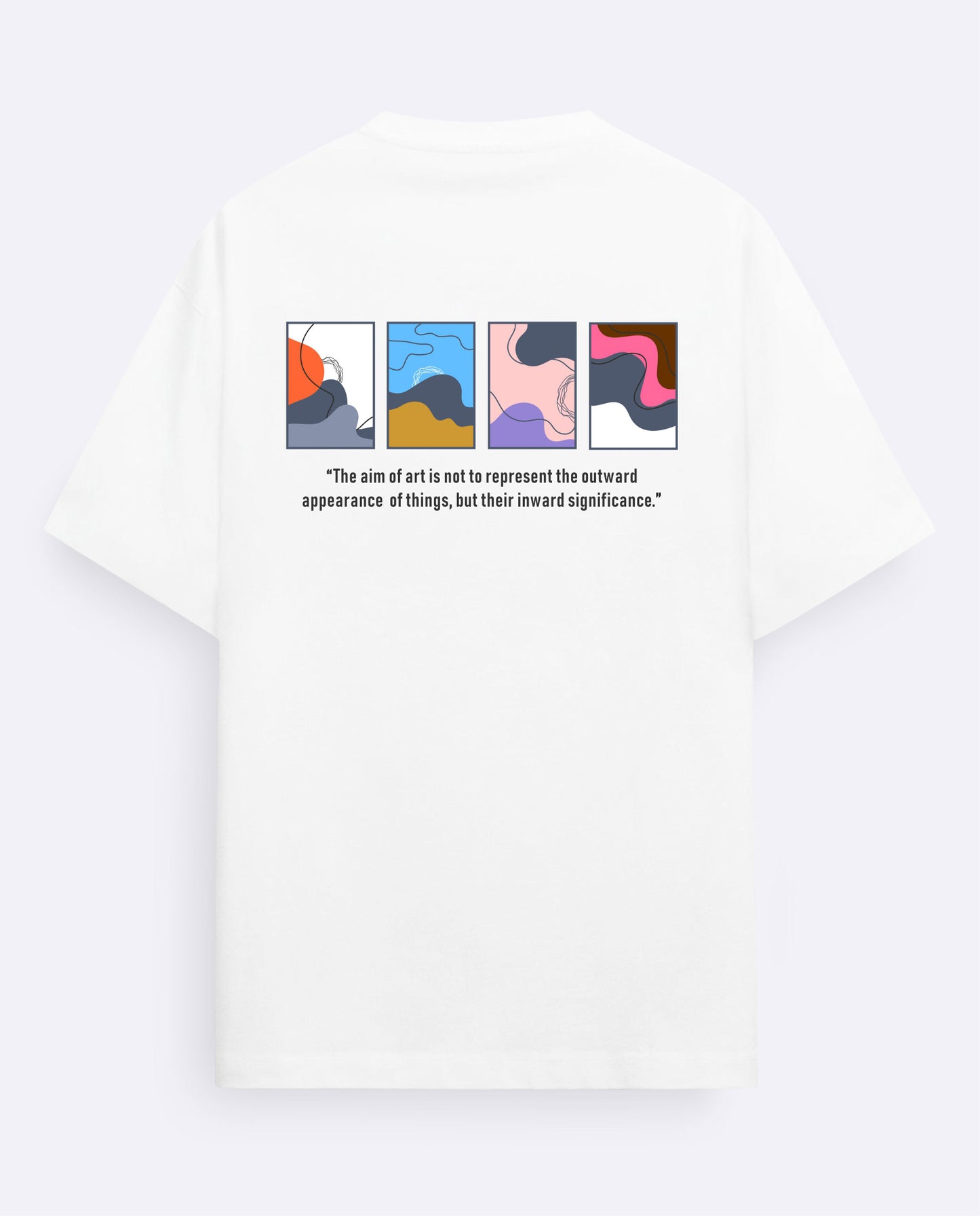 The Aim of Art-Oversized T-shirt