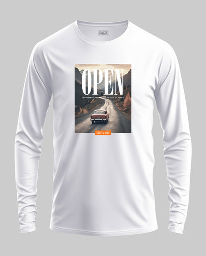 Open Life - Full Sleeve T-Shirt