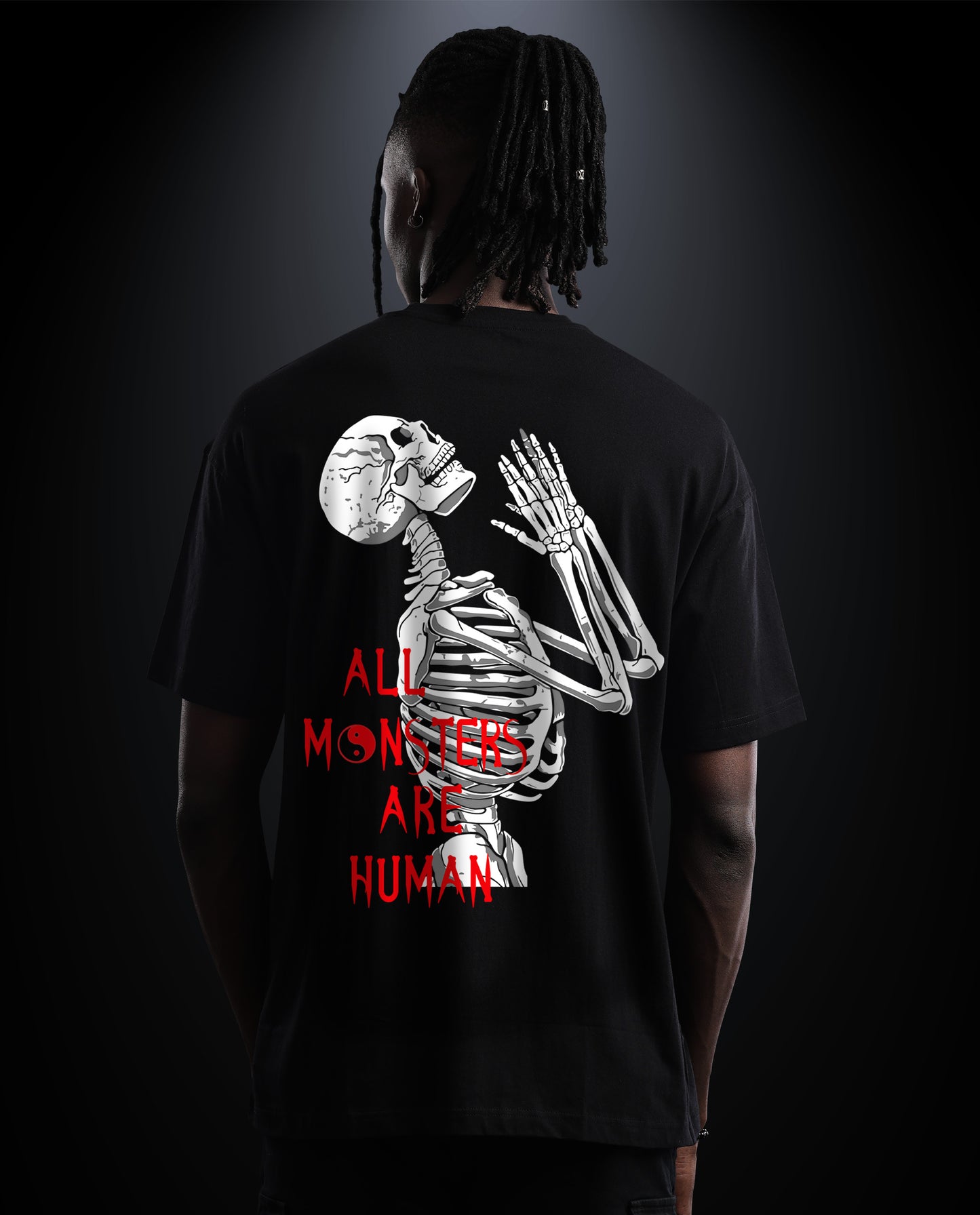 All monsters - Premium Men Oversized Tees