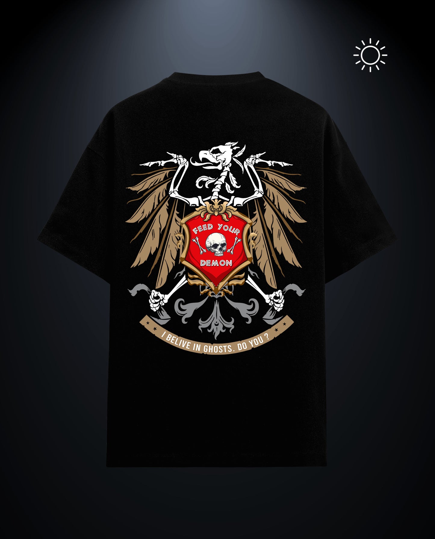 Feed your demon - Plus Size Regular Fit Tees