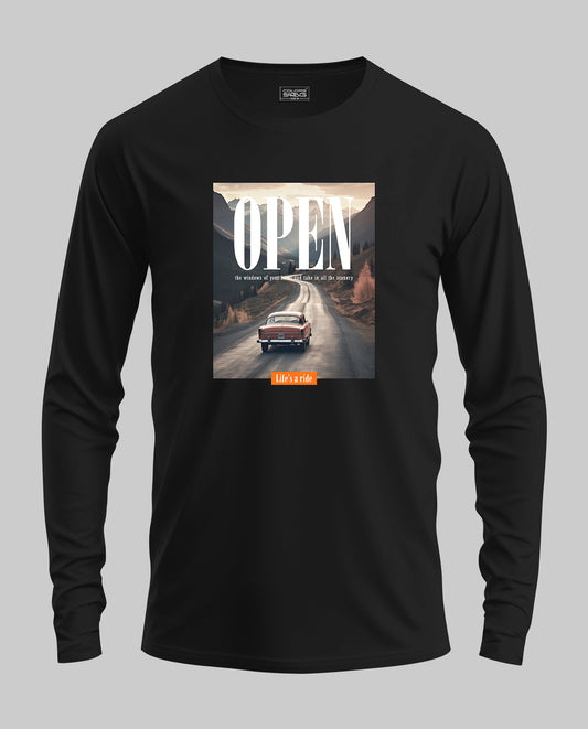 Open Life - Full Sleeve T-Shirt