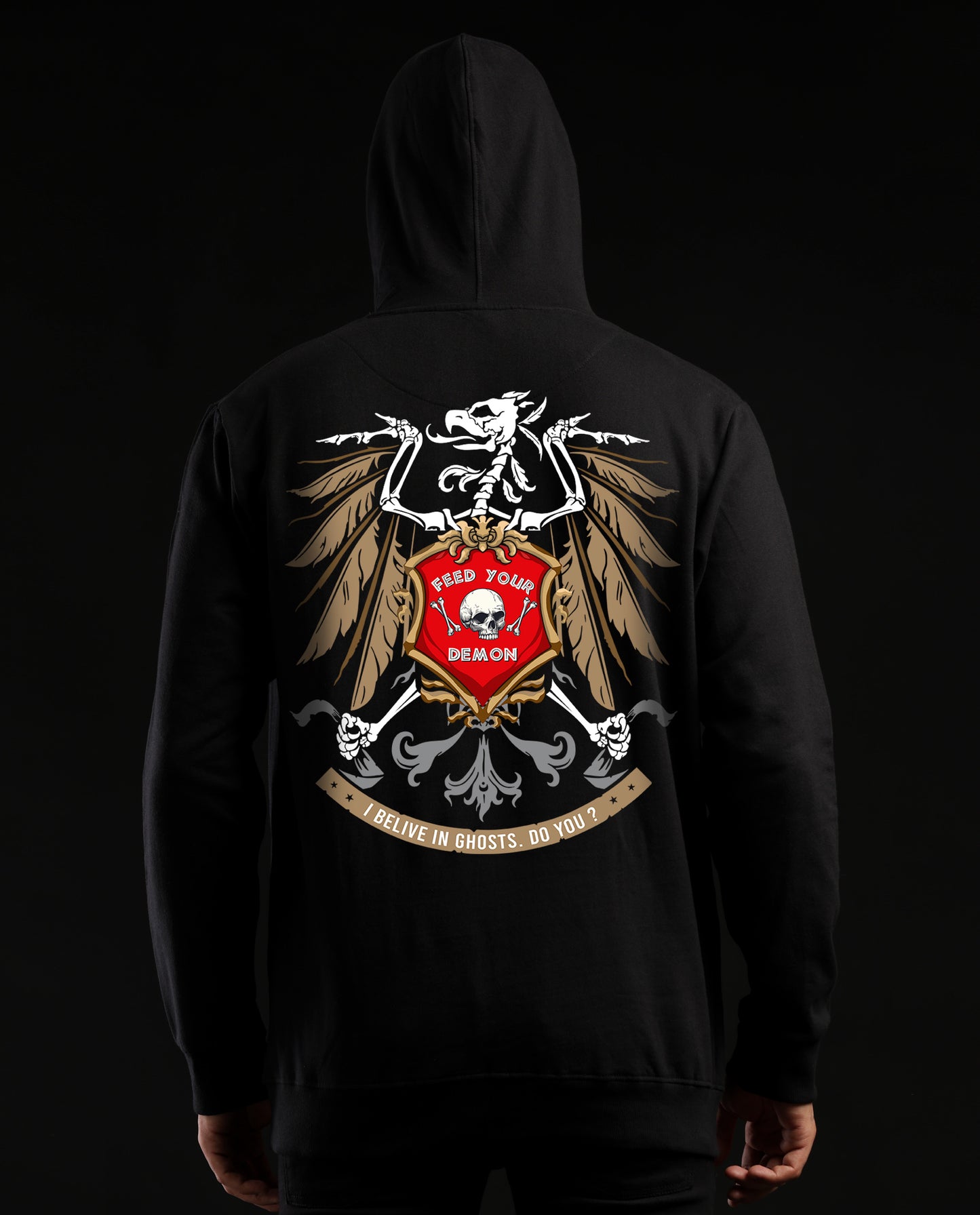 Feed u r demon - Hoodies (Relaxed Fit)