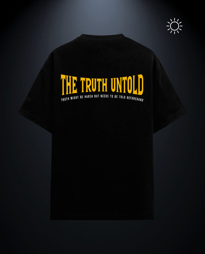 The Truth untold - Premium Men Oversized Tees