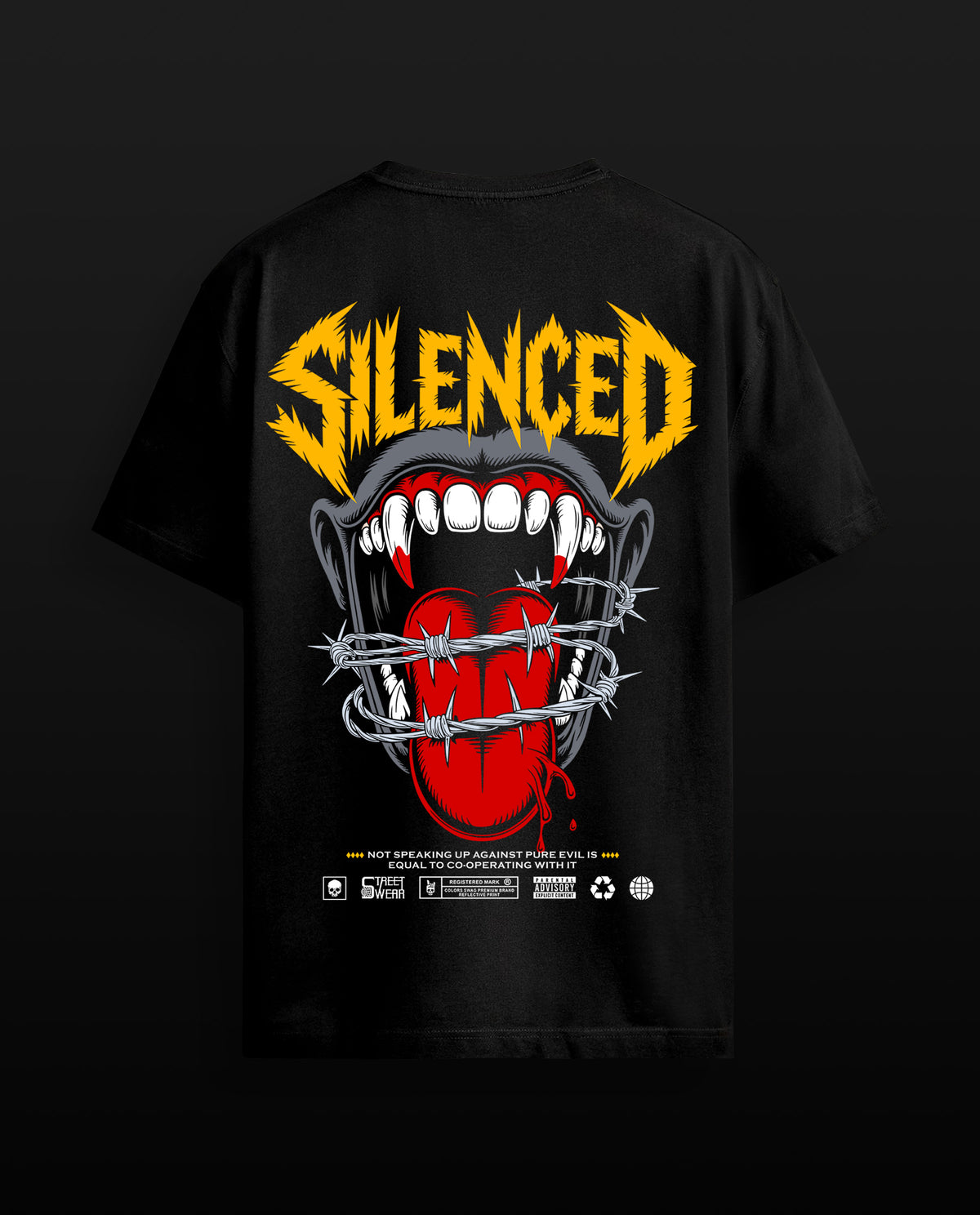 Silenced - Men Regular Fit Tees