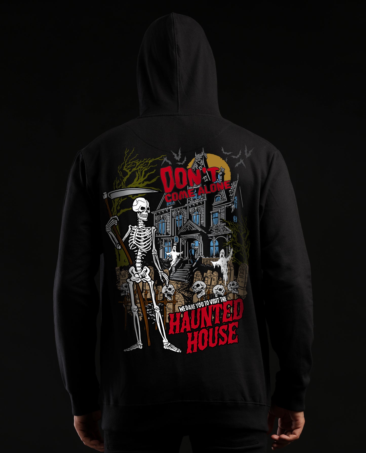 Haunted House - Hoodies (Relaxed Fit)